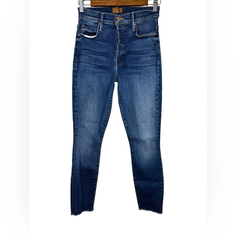 Mother The Stunner Ankle Fray Size 27 - Picture 2 of 8